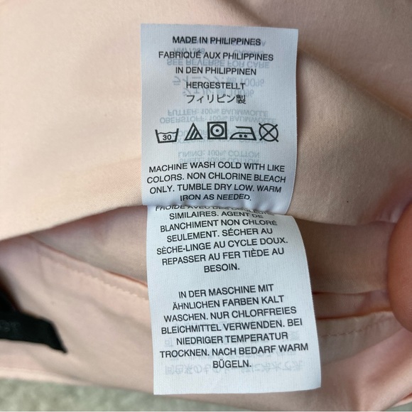 J Crew Women's blush pink high waisted shorts with pleat and bow detail, Sz 00 - Picture 13 of 16